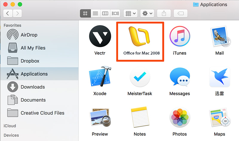 windows updates for office 2008 for mac